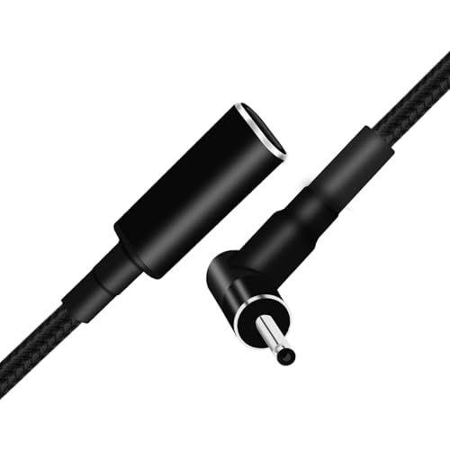 Beimus PD100W 100W DC40135 auf USB-C-Kabel, DC 4,0 x 1,35 mm männlicher Eingang auf USB-C-Stecker, Stromladekabel mit PD100W-Chip von Beimus