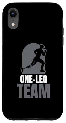 Hülle für iPhone XR One Leg Team Beinamputation Prothese von Beinamputation Designs Beinprothese