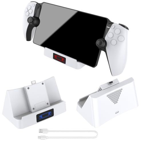 BeisDirect PS Portal Charger, Charging Dock Station mit USB Ladekabel, P5 Portal Ladestation mit USB-C Ladekabel Kompatibel mit PlayStation Portal Konsole von BeisDirect