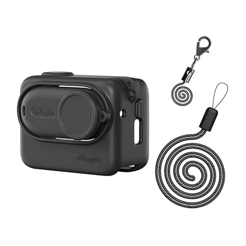 BeisDirect Silikon Schutzhülle für Insta 360 GO 3S Schutzhülle Silikon Case Silikon Schutzhülle für Insta 360 GO3S Action Kamera Zubehör (Schwarz) von BeisDirect