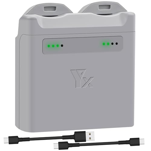 NEO Drone Zwei-Wege-Akku-Lade-Hub für DJI NEO Akku-Ladegerät, Laden Sie bis zu 2 Akkus gleichzeitig, Netzadapter, kompakt und tragbar, Powerbank von BeisDirect