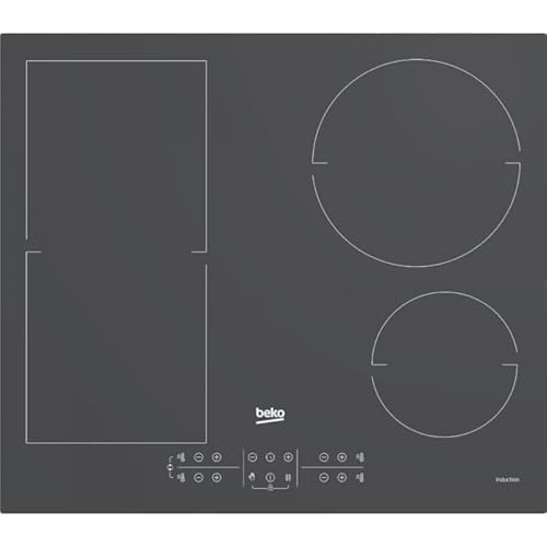 Beko HII64200FMTZG Einbauherd, Induktion, 4 Kochzonen, Booster, Touch Control von Beko