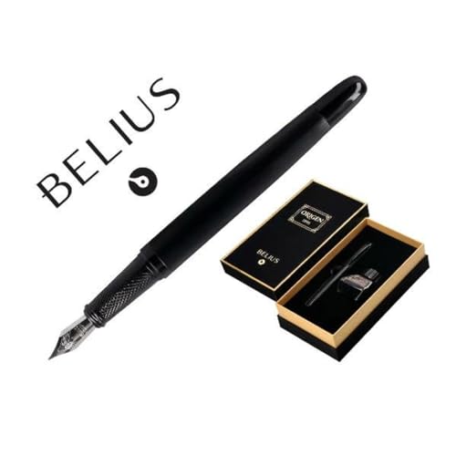 Belius BB230 Kalligraphiefeder, Schwarz, 1 mm von Belius