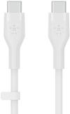 1x2 Belkin Flex Silikon-Kabel 1m USB-C/USB-C s+w CAB009bt1MBW2PK (CAB009BT1MBW2PK) von Belkin