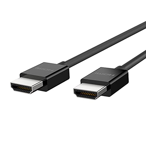 Belkin Hochwertiges Ultra-Highspeed HDMI-2.1-Kabel, 4K/Dolby Vision HDR, optimale Wiedergabe von Apple TV, 2,2 m – Schwarz von Belkin