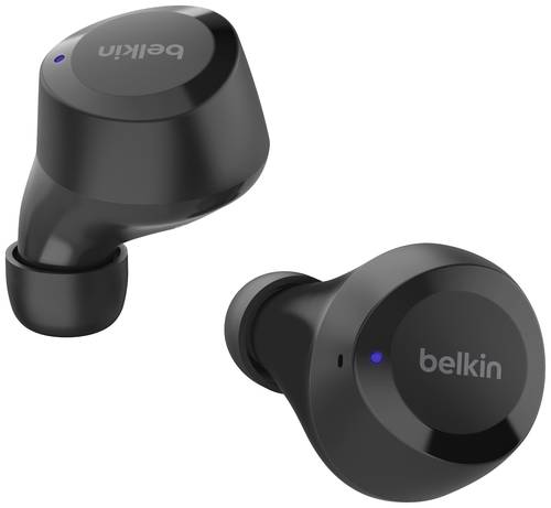 Belkin SoundForm Bolt In Ear Headset Bluetooth® Schwarz Headset, Ladecase, Schweißresistent von Belkin