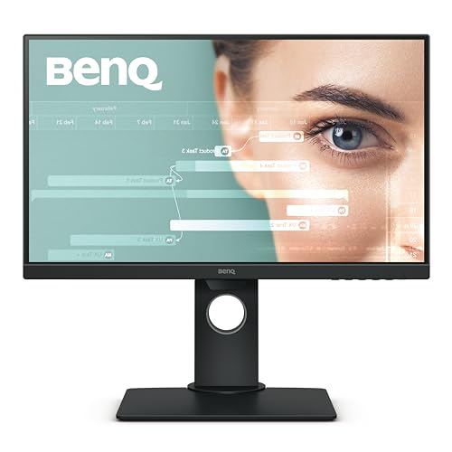 BenQ GW2480T 60,5 cm (24 Zoll) Full HD Monitor (HDMI, VGA, PIVOT), Schwarz von BenQ