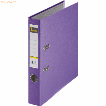 Bene Ordner 291600 VI DIN A4 52mm PP violett Bene Ordner 291600 VI DIN A4 52mm PP violett von Bene