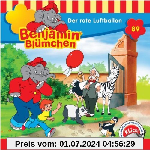 Benjamin Blümchen - Folge 89: Der rote Luftballon von Benjamin Bl³mchen