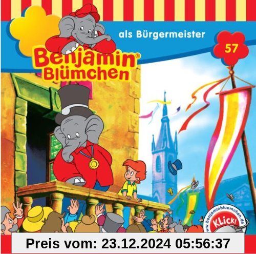 .. . Als Bürgermeister von Benjamin Blümchen