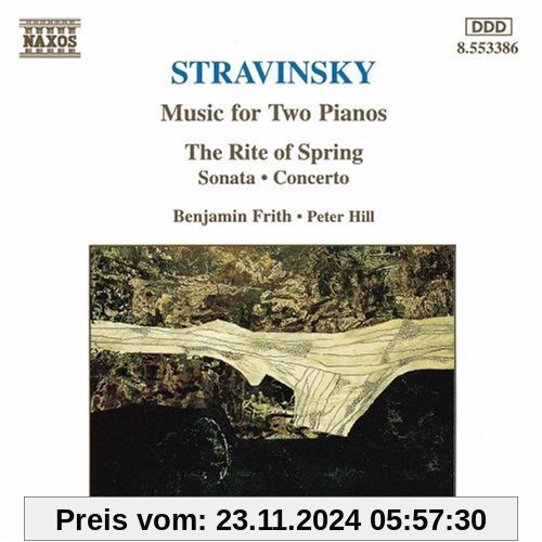 Strawinsky Klavier Musik für 2 Klavier von Benjamin Frith