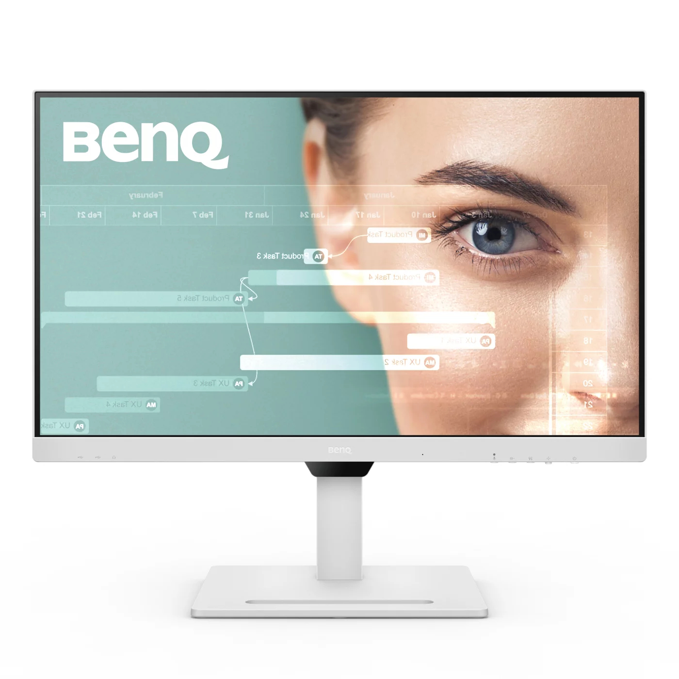 Benq GW2790QT Office Monitor - QHD, IPS, USB-C Höhenverstellung, Pivot von Benq