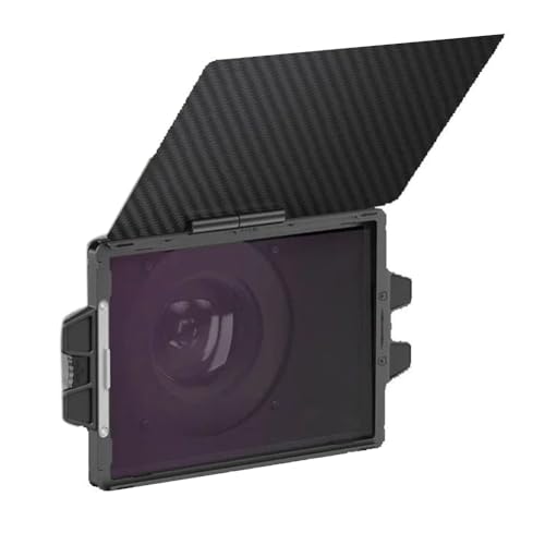 Benssey Matte Box mit 4 X 5,65 Filterfach Aus Kohlefaser für Spiegellose DSLR-Kamera mit 67/72/77/82 mm Objektiv von Benssey