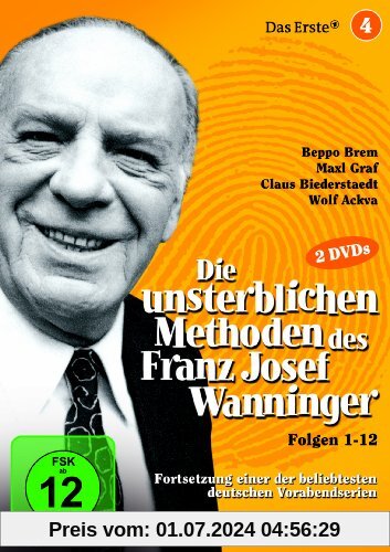Die unsterblichen Methoden des Franz Josef Wanninger - Box 4, Folgen 1-12 [2 DVDs] von Beppo Brem