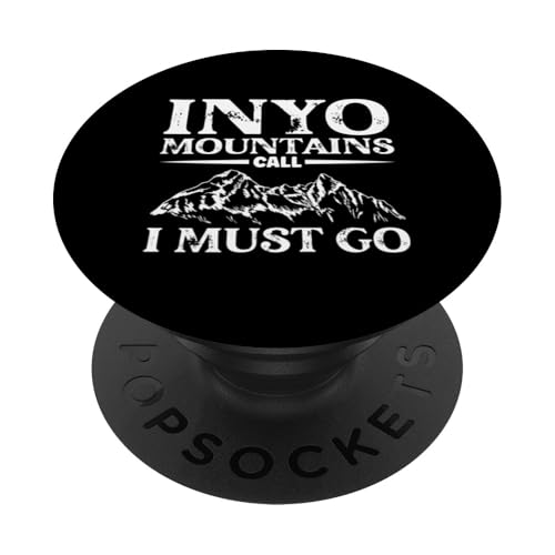 Die Berge rufen - Inyo Mountains PopSockets mit austauschbarem PopGrip von Bergsteigen in USA