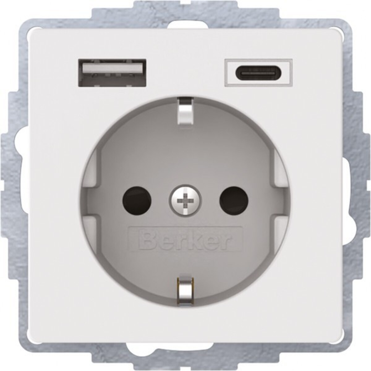 Berker Steckdose SCHUKO/USB 48046089 von Berker