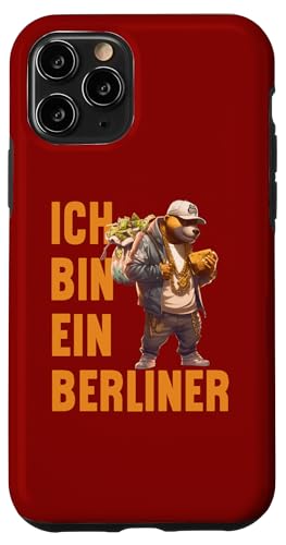 Hülle für iPhone 11 Pro Der reichste und coolste Bär! Ich bin ein Berliner von Berlin Love - Funny Berlin T-Shirts & Berlin Gifts