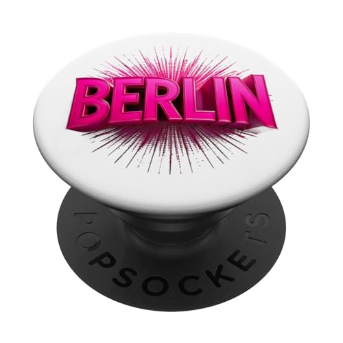 Berlin Design - Berliner Farben - Pop Art - Ich liebe Berlin PopSockets Klebender PopGrip von Berliner Bär Designs - Berlin Shop - Berlin