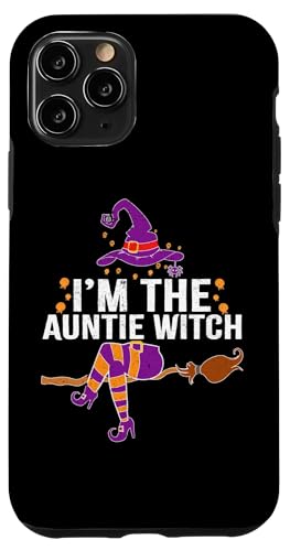 Hülle für iPhone 11 Pro Tante Halloween Gruselige Hexe Halloween Kostüm für Tante von Best Aunt Spooky Season Halloween Family Outfits