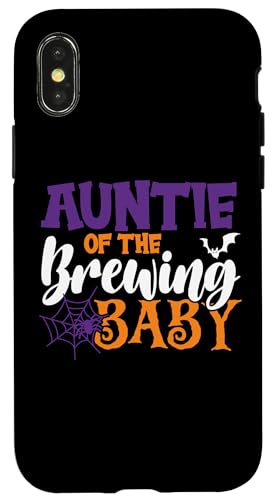 Hülle für iPhone X/XS Tante Halloween Gruselige Hexe Halloween Kostüm für Tante von Best Aunt Spooky Season Halloween Family Outfits