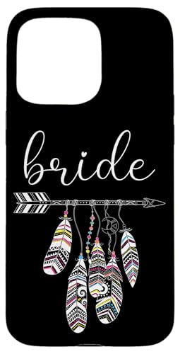 Hülle für iPhone 15 Pro Max Braut Junggesellinnenabschied Verlobungsgeschenk Hochzeit Brautjungfern von Best Bride Babe Shirt Bridal Party Collection Here