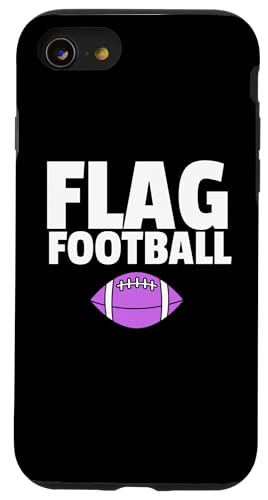 Hülle für iPhone SE (2020) / 7 / 8 Lustige Flagge, Fußballtrainer, Sportliebhaber für Mädchen, Frauen, Mutter von Best Flag Football Gifts Sport Players