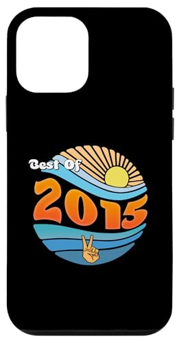 Hülle für iPhone 12 mini Best of 2015 – Celebrating 10 Years of Awesomeness von Best Of Vintage Retro Groovy Theme for Birthday