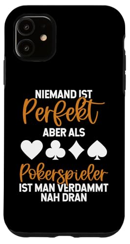 Hülle für iPhone 11 Pokerspieler sind perfekte Pokerhände Texas Holdem Poker von Best Poker Hands Chips Set Accessories Book Gifts