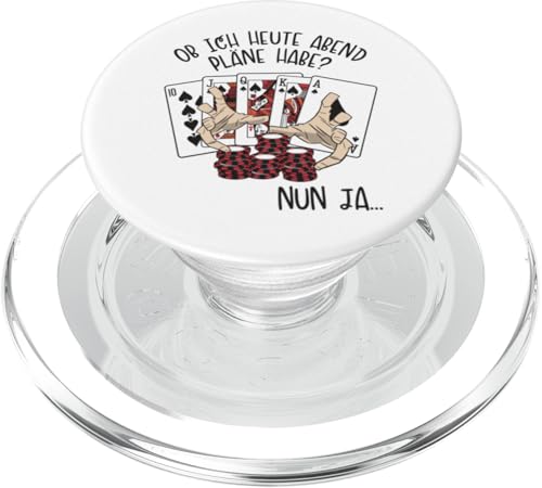 Heute Abend Pläne für Texas Holdem Poker Hands Player Poker PopSockets PopGrip für MagSafe von Best Poker Hands Chips Set Book Accessories Gifts