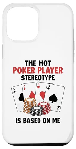 Hülle für iPhone 12 Pro Max Pokerspieler Stereotyp basiert auf mir Texas Holdem Poker von Best Poker Hands Chips Set Book Accessories Gifts