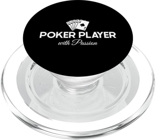 Pokerspieler mit Leidenschaft Texas Holdem Poker Hands Poker PopSockets PopGrip für MagSafe von Best Poker Hands Chips Set Book Accessories Gifts