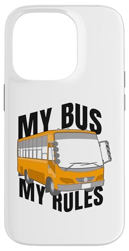 Hülle für iPhone 14 Pro Mein Bus Meine Regeln Schülershuttle Gelber Bus Schulbusfahrer von Best School Bus Yellow Driver Transportation Gifts