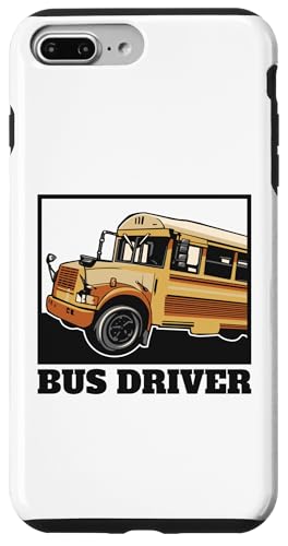 Hülle für iPhone 7 Plus/8 Plus Busfahrer Student Shuttle Gelb Bus Schulbus Busfahrer von Best School Bus Yellow Driver Transportation Gifts