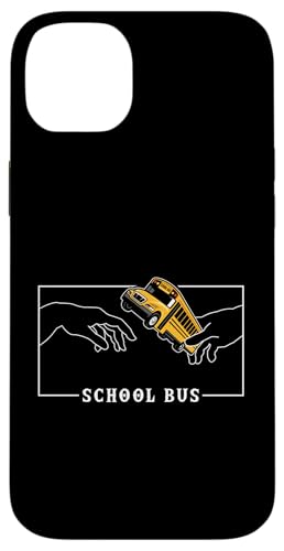 Hülle für iPhone 14 Plus Michelangelo Gründung von Adam Schulbus Schulbusfahrer von Best School Bus Yellow Transportation Driver Gifts