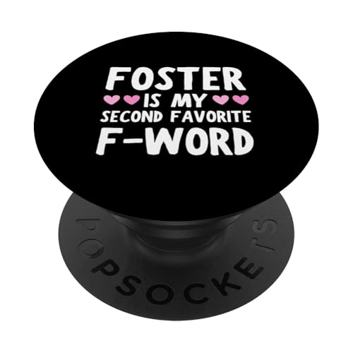 Cooles Foster-Mom-Design für Mütter, Frauen, Foster Mom, Elternbetreuung PopSockets Klebender PopGrip von Best Virtual Reality Gift VR Gamer