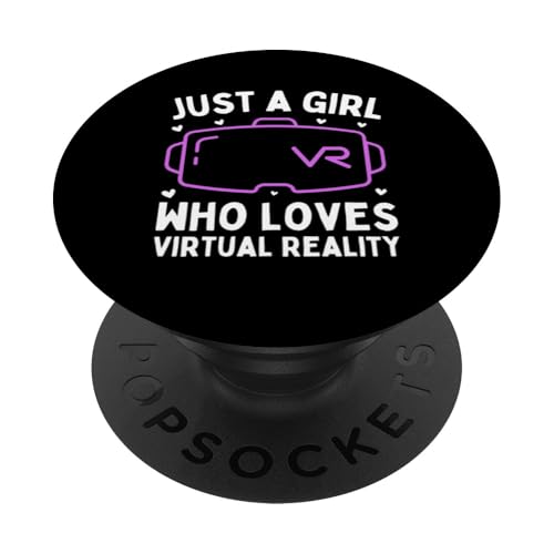 Cooles VR-Gaming-Design für Männer und Frauen, Virtual-Reality-Liebhaber PopSockets Klebender PopGrip von Best Virtual Reality Gift VR Gamer