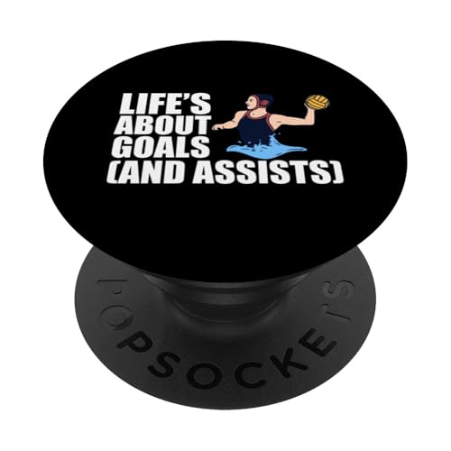 Lustiges Wasserpolo, Wasserpolo, Sportspieler, Liebhaber für Männer und Frauen PopSockets Klebender PopGrip von Best Waterpolo Gifts Water Polo Players