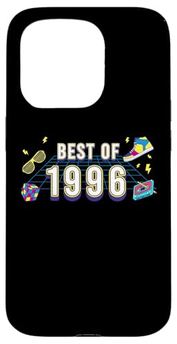 Hülle für iPhone 15 Pro Retro Best of 1996 Mixtape Vintage 29th Birthday Cassette von Best of 80's Vibes and Vintage Culture Store