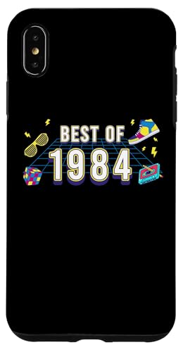 Hülle für iPhone XS Max Best of 1984 80s Retro 41st Birthday Throwback k7 Tape von Best of 80's Vibes and Vintage Culture Store