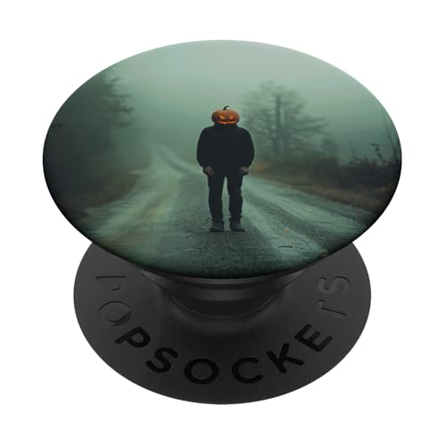 gruseliger Kürbiskopf, bestes Halloween Design, Halloween PopSockets mit austauschbarem PopGrip von Best of Halloween