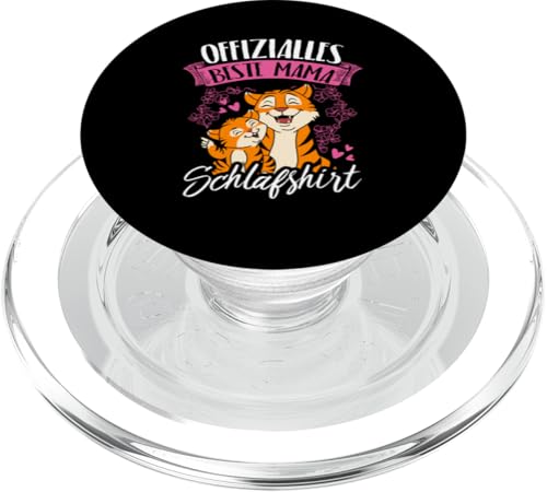 OFFIZIELLES Beste Mama Schlafshirt PopSockets PopGrip für MagSafe von Beste Mama Schlafshirt Design