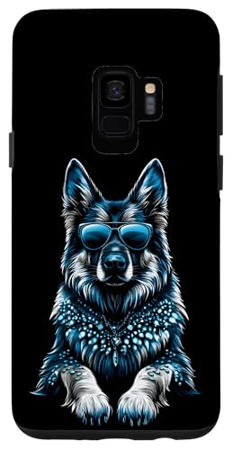 Hülle für Galaxy S9 Lustiges Schäferhund Hunde Tierliebhaber Kunst Hundebesitzer von Besten Tier Motive aller Art - Kunstwerk AnimalArt