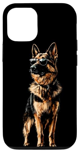 Hülle für iPhone 13 Pro Lustiges Schäferhund Hunde Tierliebhaber Kunst Hundebesitzer von Besten Tier Motive aller Art - Kunstwerk AnimalArt