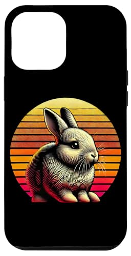 Hülle für iPhone 15 Plus Lustiges Kaninchen Tierliebhaber Süß Hase Hasen Bunny Retro von Besten Tier Motive aller Art - Kunstwerk AnimalArt