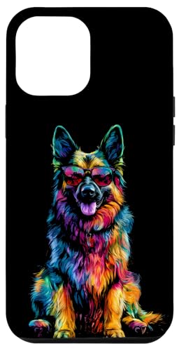 Hülle für iPhone 15 Plus Lustiges Schäferhund Hunde Tierliebhaber Kunst Hundebesitzer von Besten Tier Motive aller Art - Kunstwerk AnimalArt