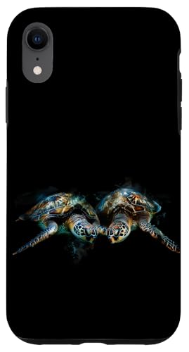 Hülle für iPhone XR Meeresschildkröten Motiv Schildkröte Tierliebhaber Safari von Besten Tier Motive aller Art - Kunstwerk AnimalArt