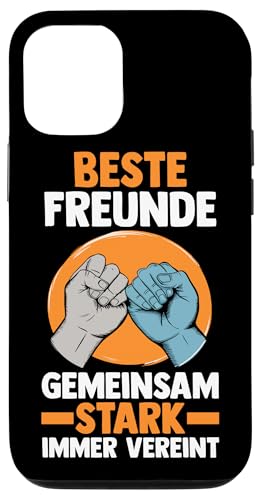 Hülle für iPhone 12/12 Pro Beste Freunde von Bester Freund