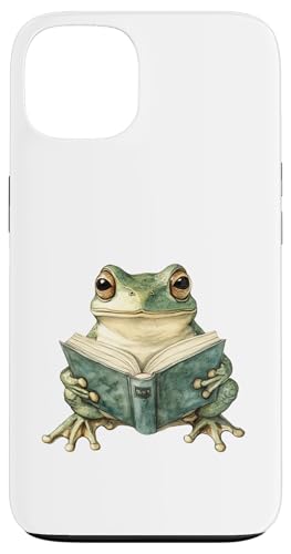 Hülle für iPhone 13 Frosch Lesebuch Skurriles Design von BethanyGrace