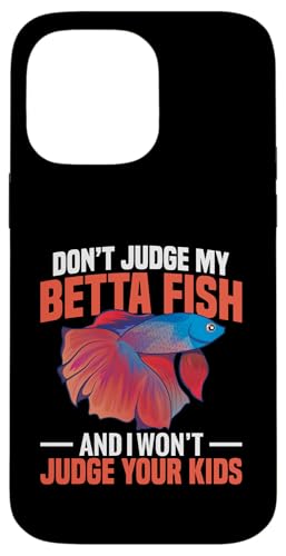 Hülle für iPhone 14 Pro Max Betta Fish Lover Aquariumbesitzer Siamesische Kampffische von Betta Fish Clothing & Aquarist Equipment