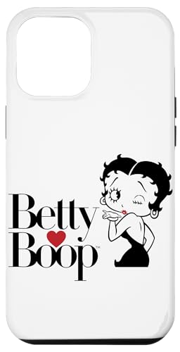 Hülle für iPhone 13 Pro Max Betty Boop bläst ein Kussherz von Betty Boop